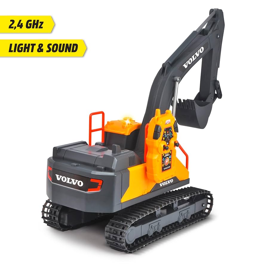 ディッキートイズ❊VOLVO(ボルボ)ショベルカー.ラジコン.リモコン付 ディッキートイズ ボルボ ショベルカー ラジコン ショベルカー